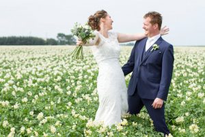 Bruidsreportage in Friesland door 2 fotografen